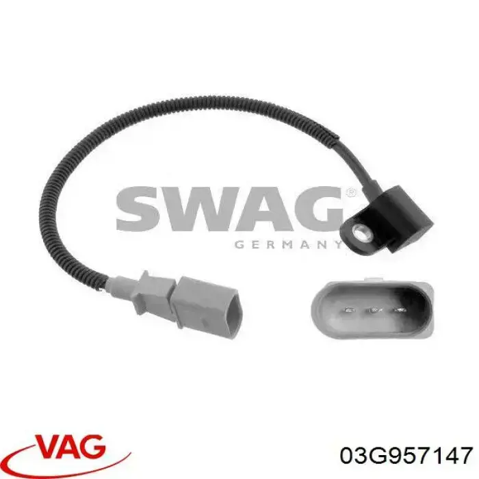 Czujnik położenia wałka rozrządu VAG 03G957147 cena, od 38,64 USD