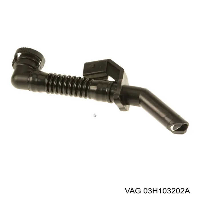 Króciec wentylacji kadłuba (separatora oleju) VAG 03H103202A cena, od 78,64 USD