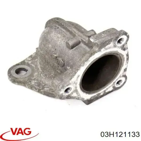 Kołnierz układu chłodzenia (trójnik) Porsche 95510613200 cena, od 16,36 USD