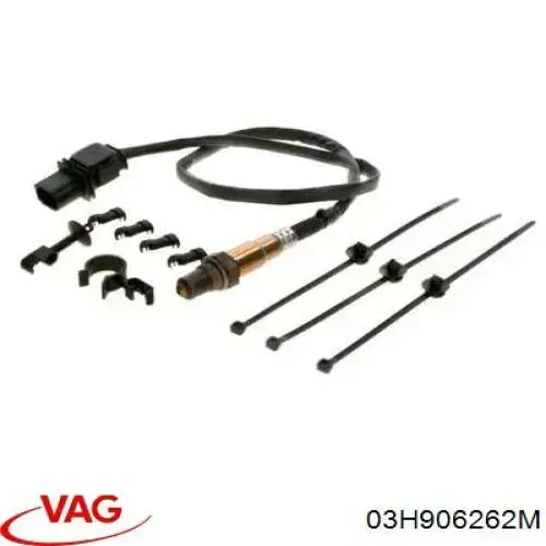 Sonda lambda czujnik tlenu przed katalizatorem VAG 03H906262M cena, od 87,35 USD