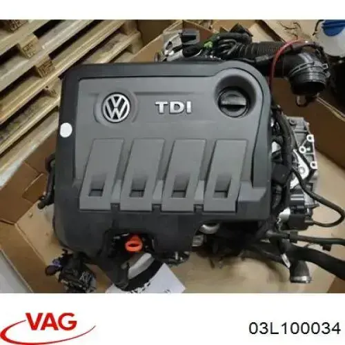 03L100034 VAG silnik w komplecie