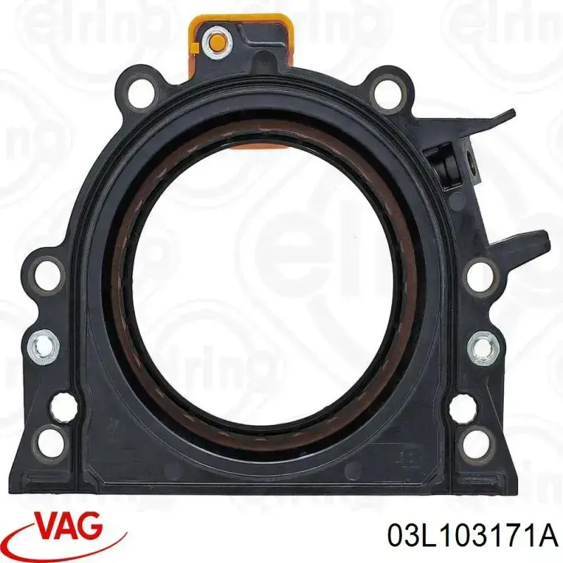 Uszczelniacz wału korbowego silnika tylny 03L103171A VAG