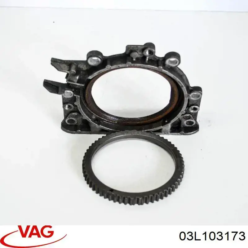 Uszczelniacz wału korbowego silnika tylny 03L103173 VAG
