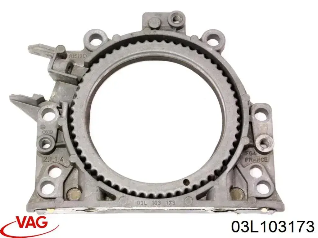03L103173 VAG Uszczelniacz wału korbowego silnika tylny