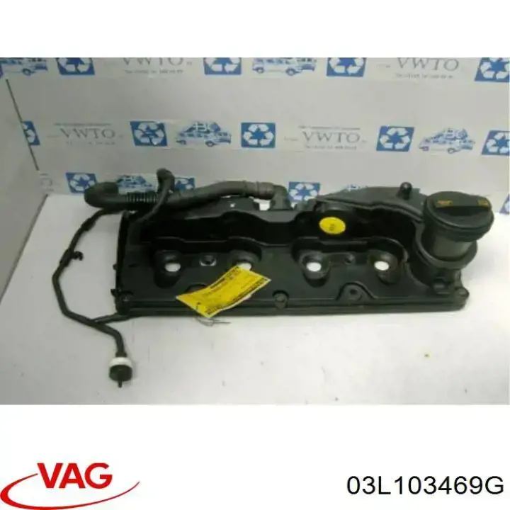 Do koszyka 03L103469G VAG Pokrywa zaworowa