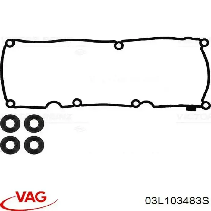 03L103483S VAG uszczelka pokrywy zaworowej silnika