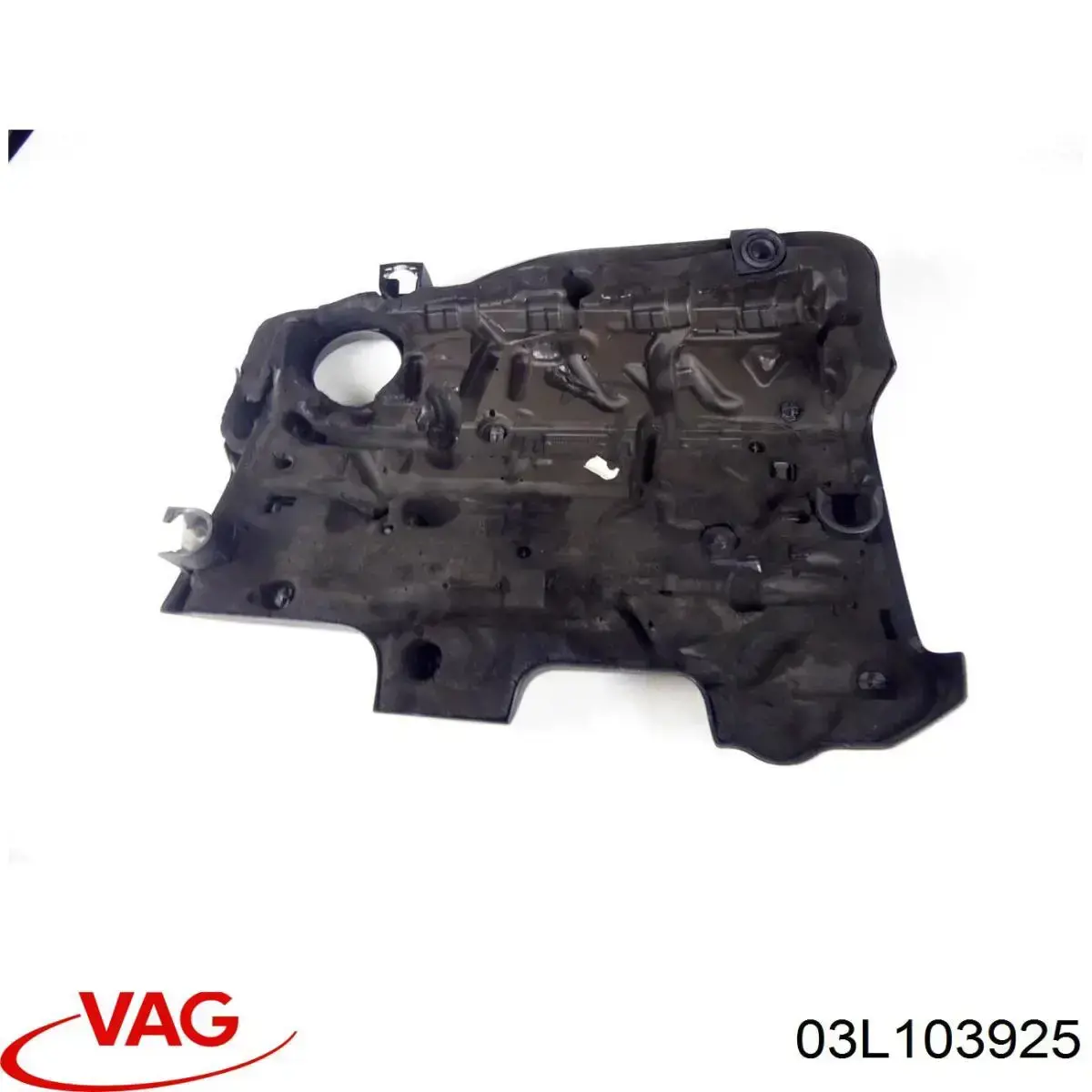 Do koszyka Pokrywa silnika dekoracyjna Volkswagen Jetta V 1K2