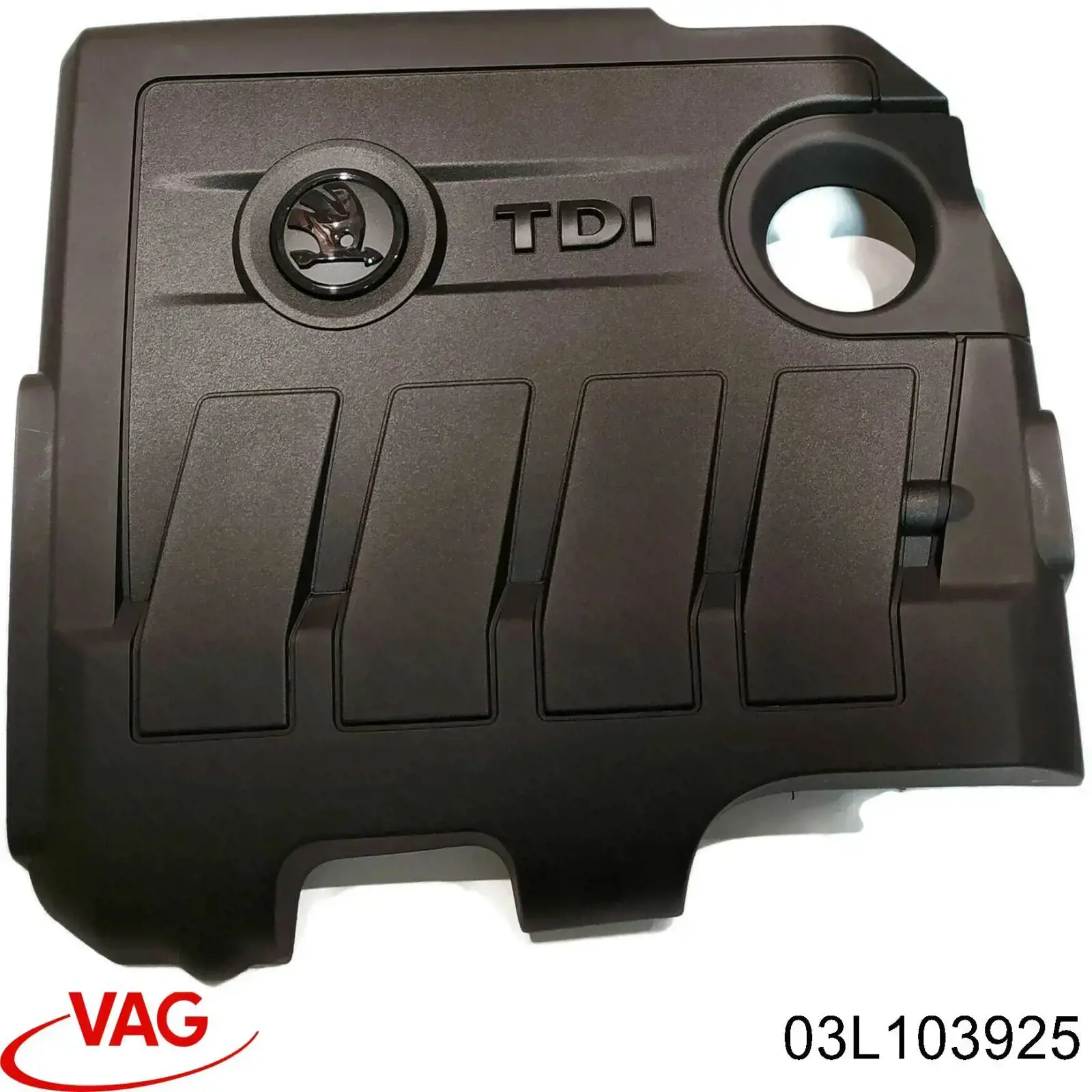 Do koszyka Pokrywa silnika dekoracyjna Volkswagen Jetta V 1K2