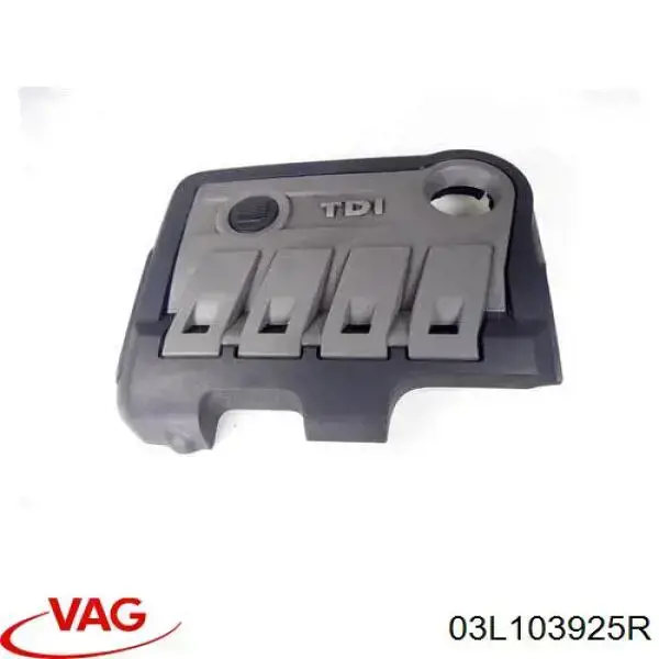 Do koszyka Pokrywa silnika dekoracyjna Volkswagen Touran II 1T3