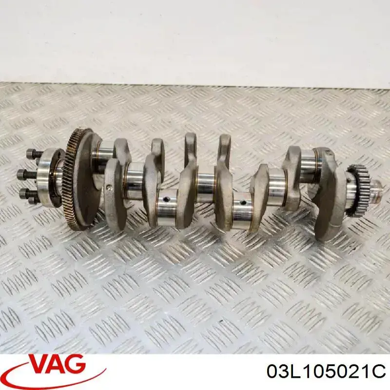 Wał korbowy silnika Volkswagen Tiguan I