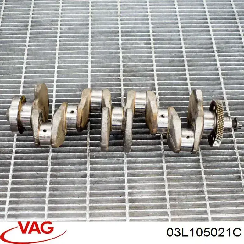  Wał korbowy silnika Volkswagen Tiguan 1