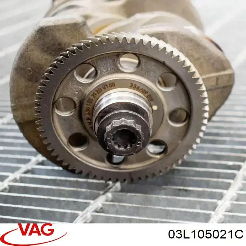 Do koszyka Wał korbowy silnika Volkswagen Tiguan I 5N1, 5N2