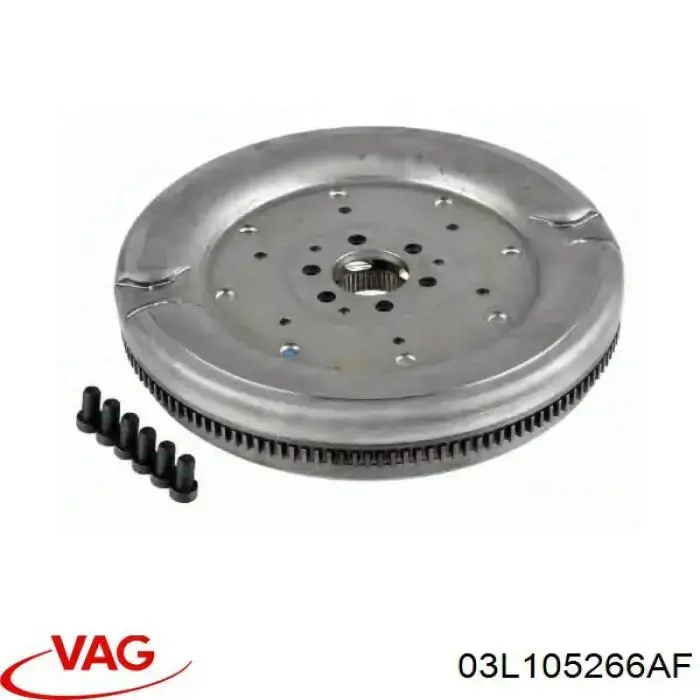 03L105266AF VAG Koło zamachowe silnika