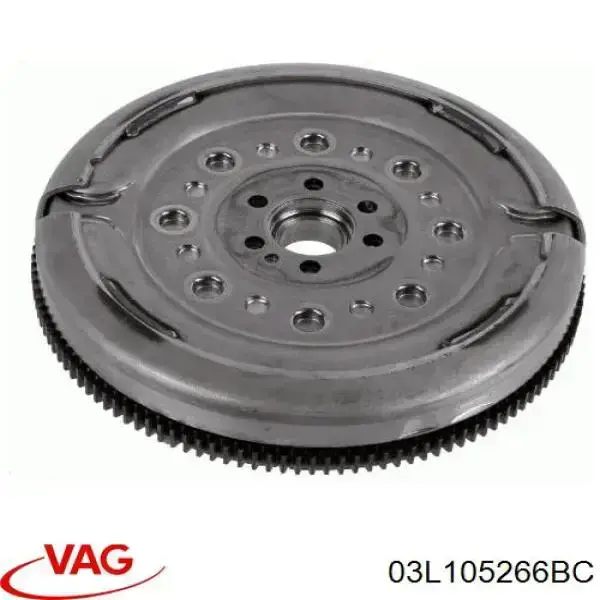 Koło zamachowe silnika VAG 03L105266BC cena, od 470,08 USD