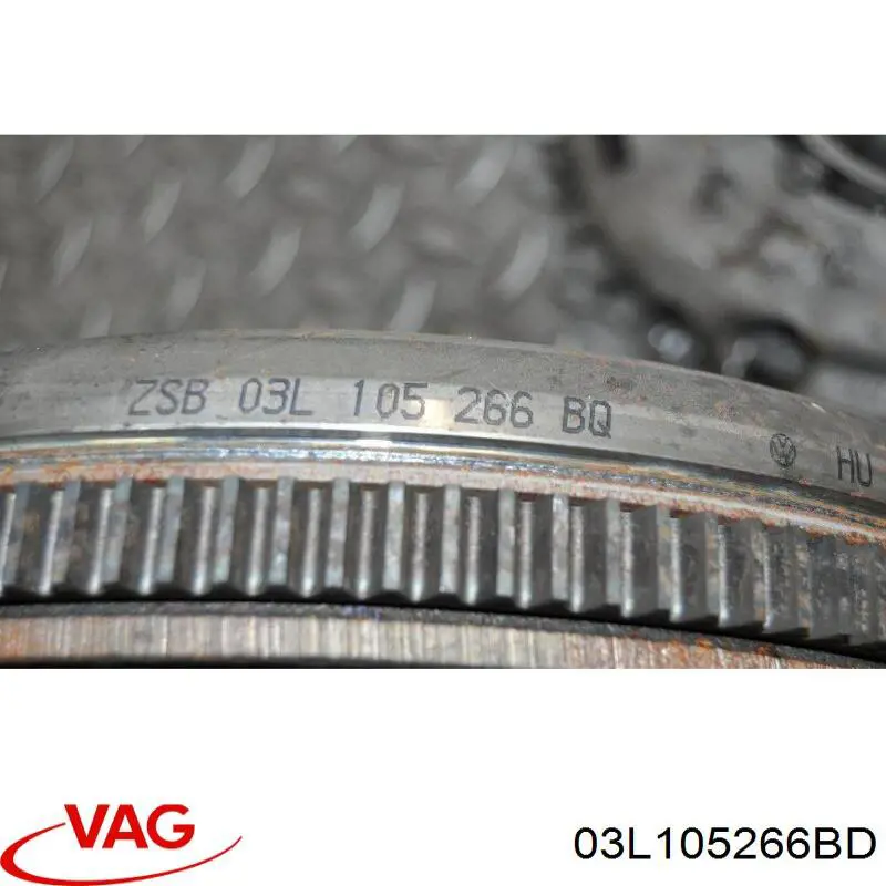 03L105266BD VAG Koło zamachowe silnika