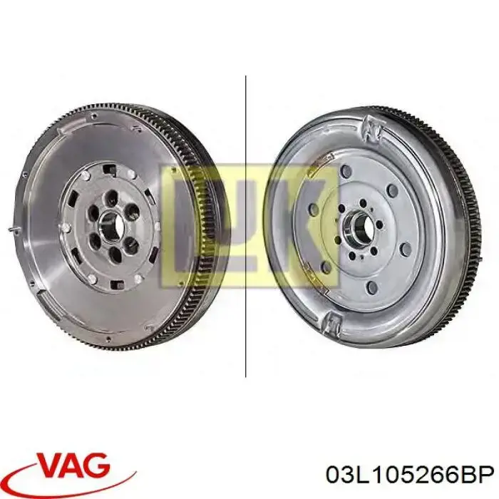 Koło zamachowe silnika VAG 03L105266BP cena, od 404,75 USD