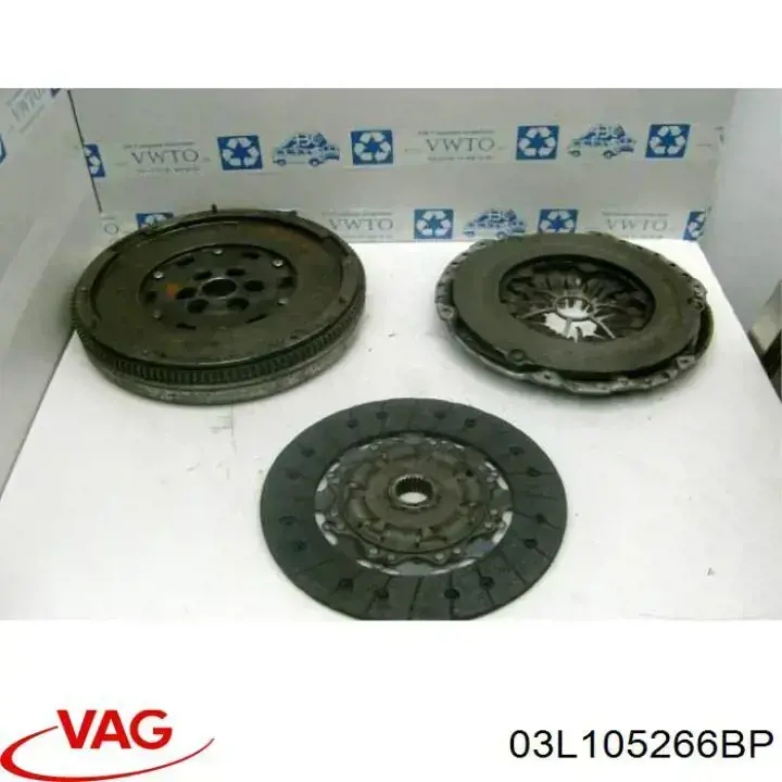 Do koszyka 03L105266BP VAG Koło zamachowe silnika
