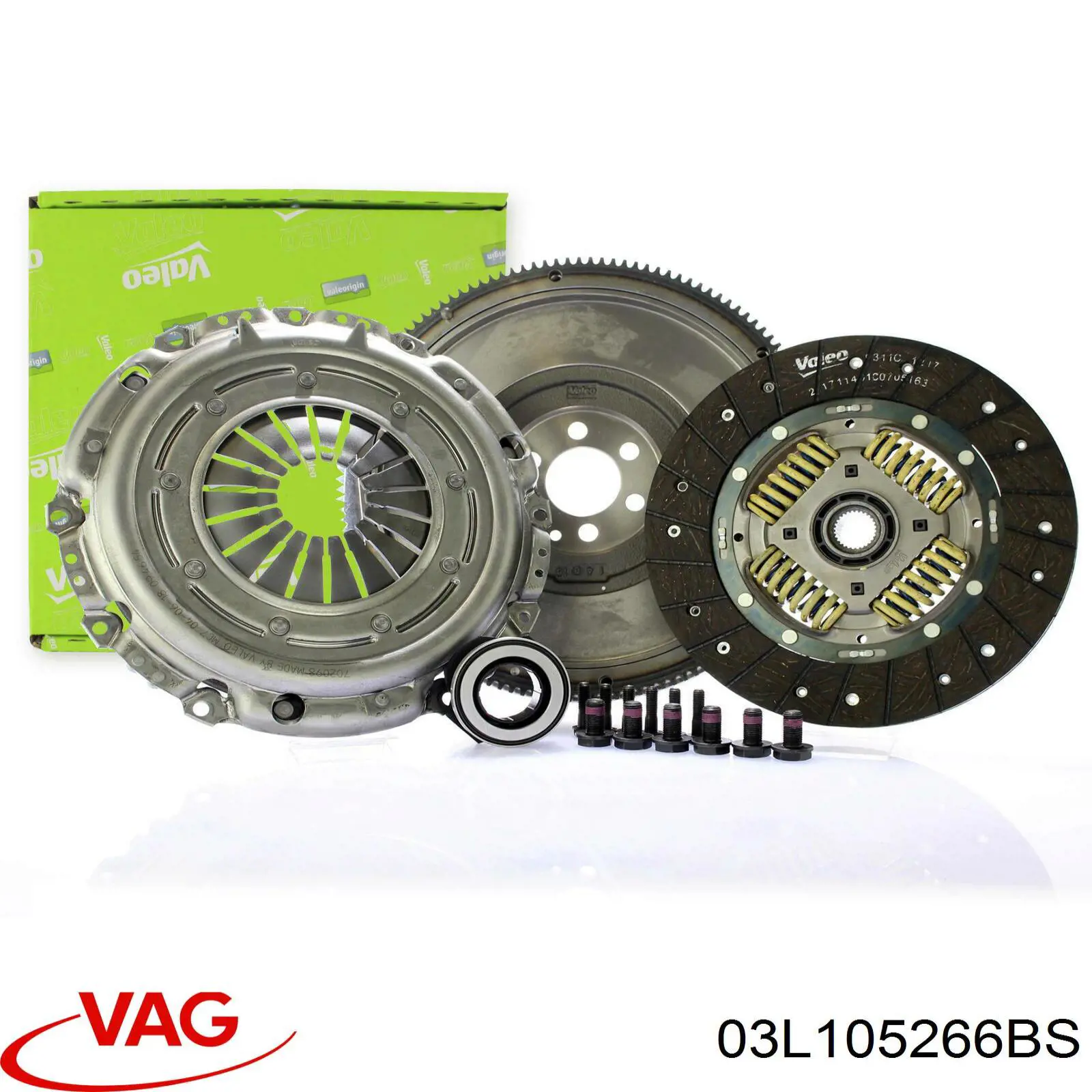 Do koszyka 03L105266BS VAG Koło zamachowe silnika