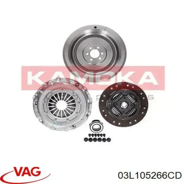 03L105266CD VAG Koło zamachowe silnika
