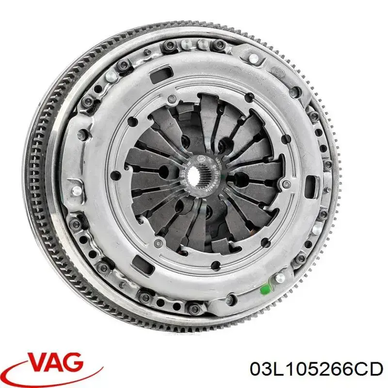 Koło zamachowe silnika VAG 03L105266CD cena, od 297,43 USD