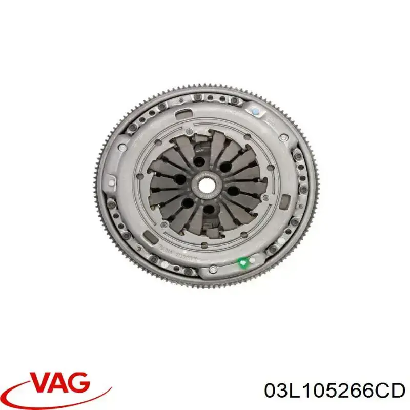 Do koszyka 03L105266CD VAG Koło zamachowe silnika