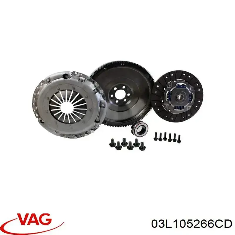 Koło zamachowe silnika VAG 03L105266CD cena, od 297,43 USD