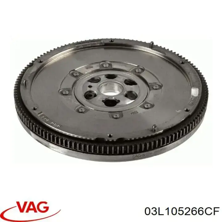 Do koszyka 03L105266CF VAG Koło zamachowe silnika