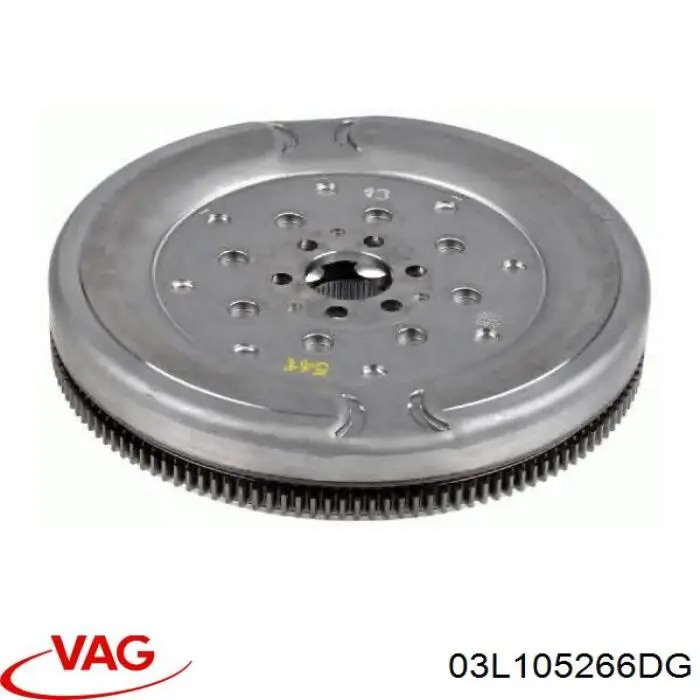 Koło zamachowe silnika VAG 03L105266DG cena, od 579,74 USD