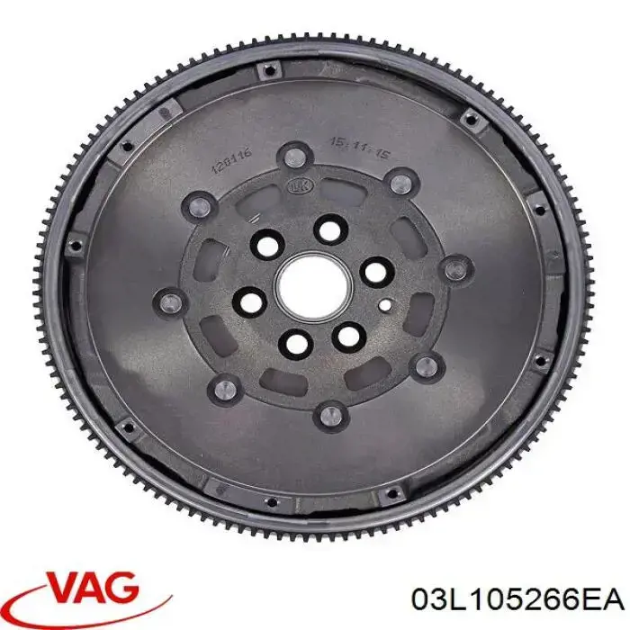 Koło zamachowe silnika VAG 03L105266EA cena, od 591,27 USD