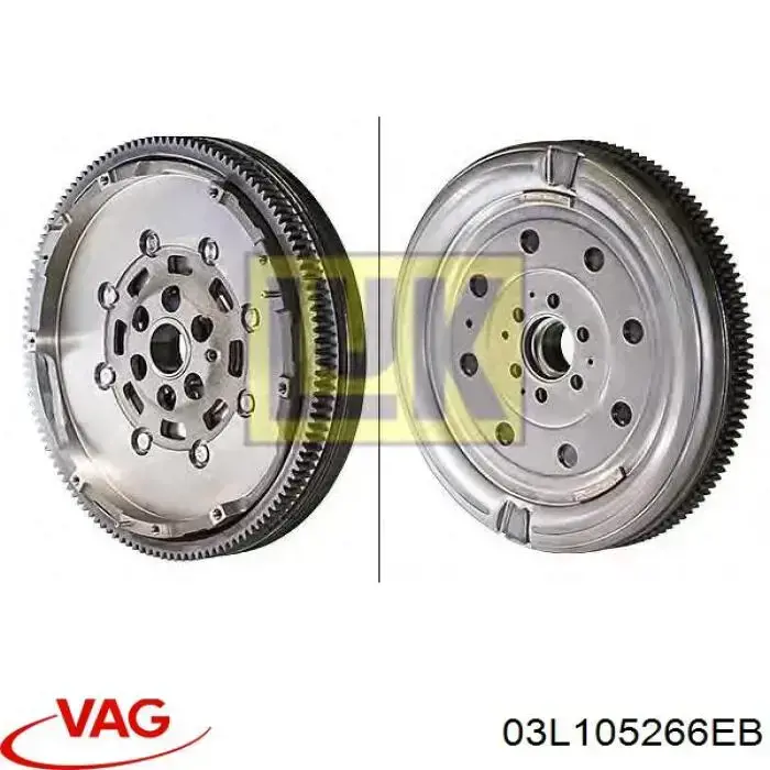 Koło zamachowe silnika VAG 03L105266EB cena, od 1995,69 USD