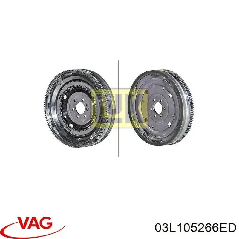 Koło zamachowe silnika 03L105266ED VAG