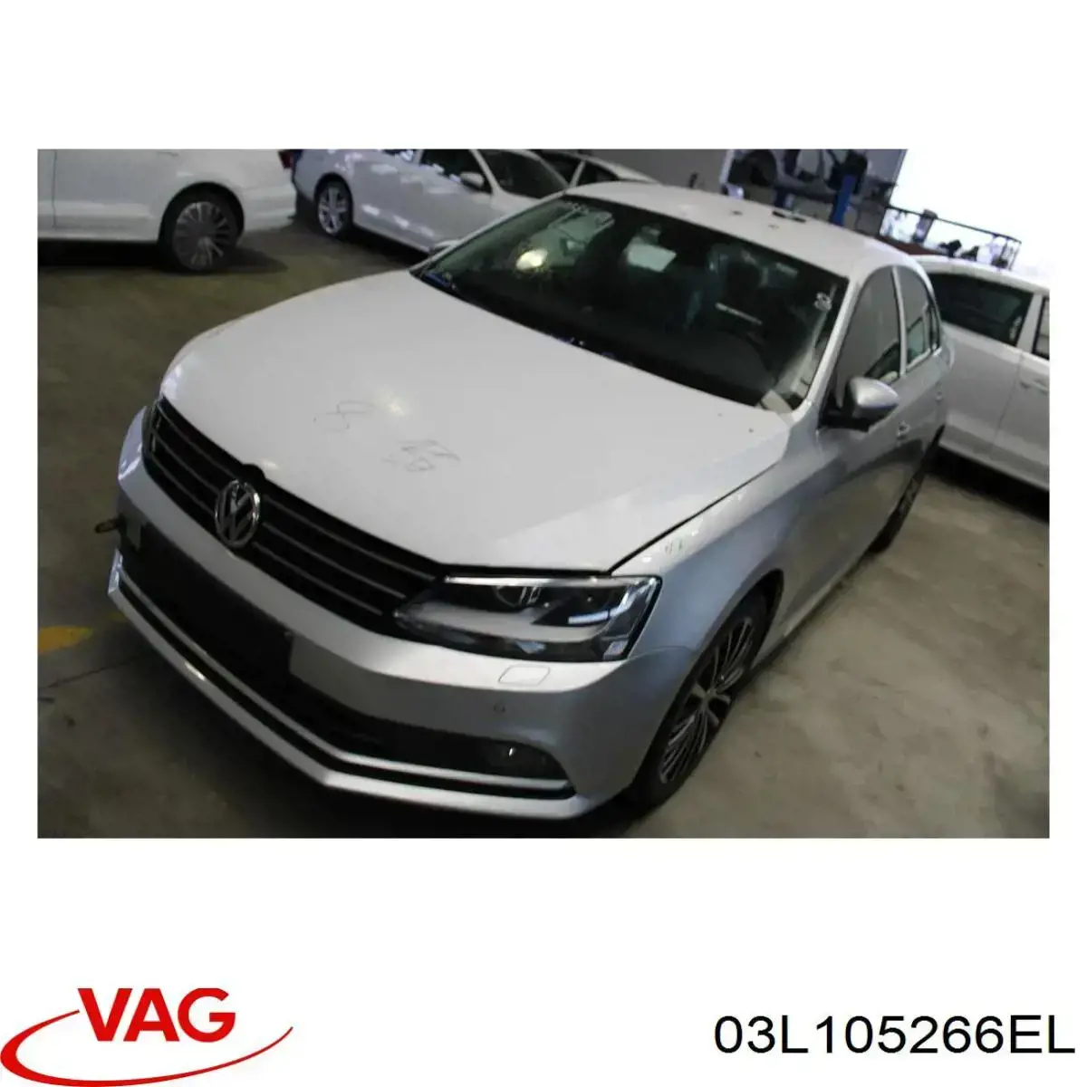 Koło zamachowe silnika 03L105266EL VAG