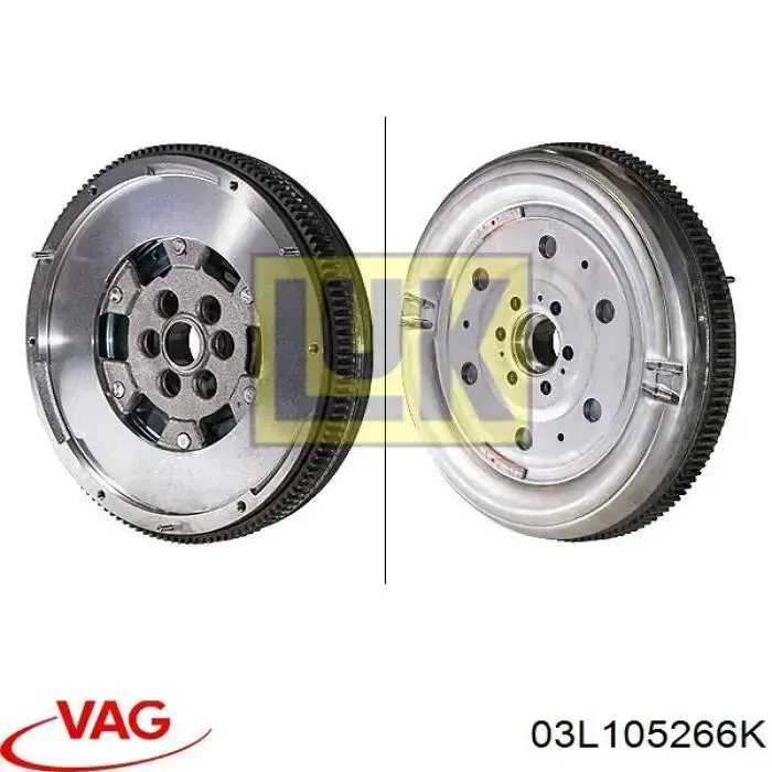 Koło zamachowe silnika VAG 03L105266K cena, od 165,15 USD