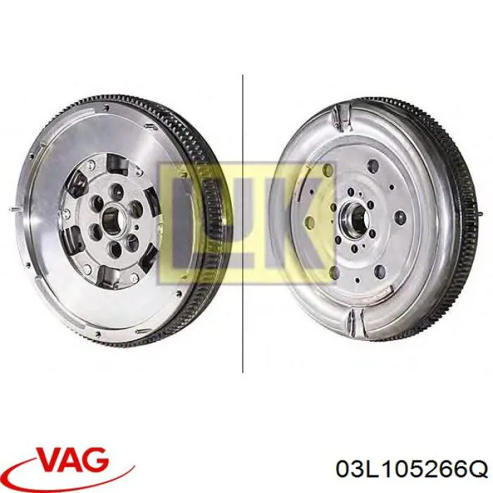 Koło zamachowe silnika VAG 03L105266Q cena, od 571,15 USD
