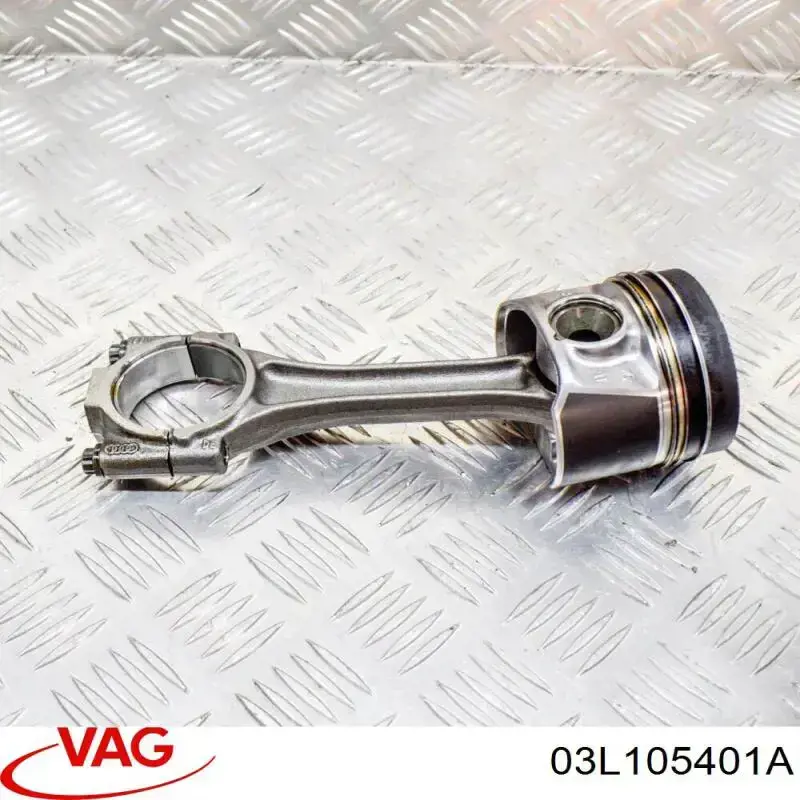 Korbowód tłoka silnika VAG 03L105401A cena, od 120,88 USD