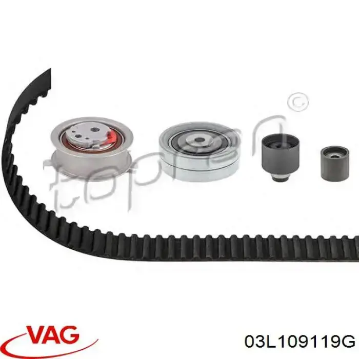 Do koszyka 03L109119G VAG Pasek rozrządu