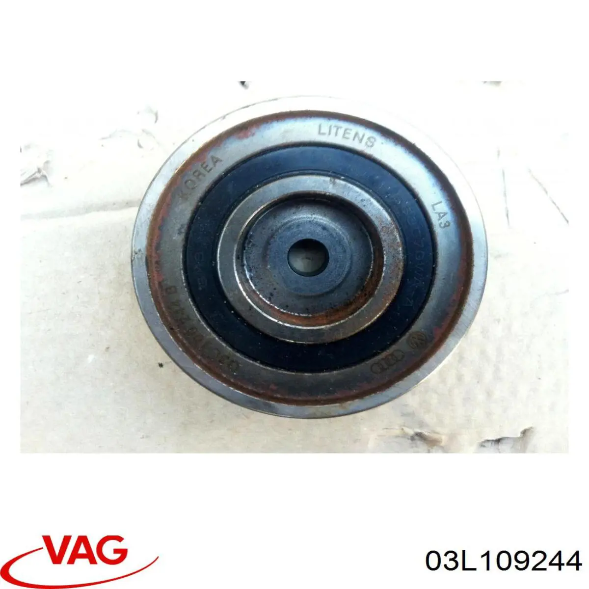 Rolka prowadząca kierunkowa paska rozrządu 03L109244 VAG