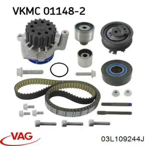 03L109244J VAG Rolka prowadząca kierunkowa paska rozrządu