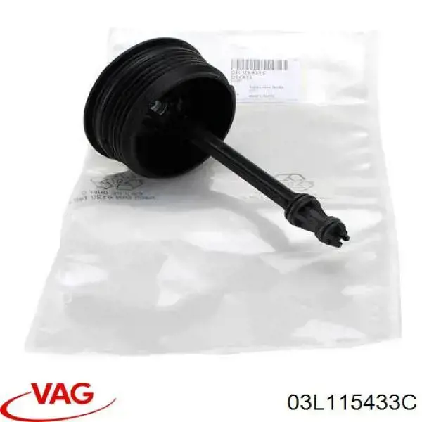 Pokrywa filtra oleju VAG 03L115433C cena, od 17,03 USD