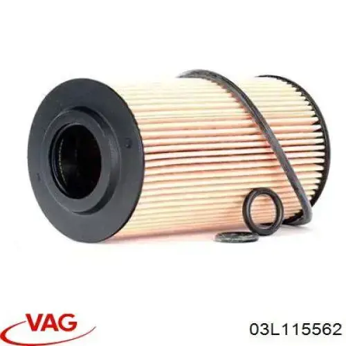 Filtr oleju VAG 03L115562 cena, od 7,66 USD