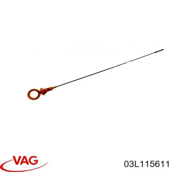 03L115611 VAG Bagnet poziomu oleju w silniku