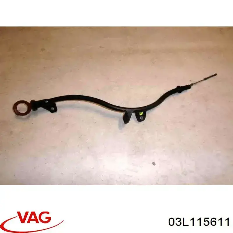Do koszyka 03L115611 VAG Bagnet poziomu oleju w silniku