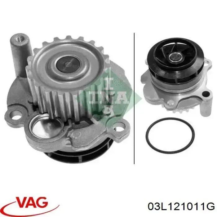 03L121011G VAG Pompa chłodząca wodna