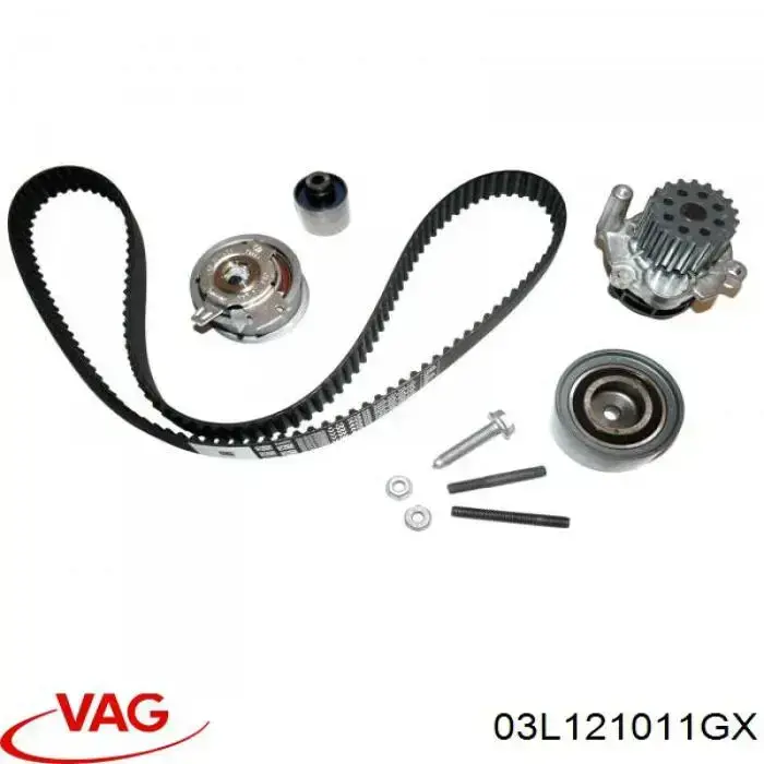 Do koszyka 03L121011GX VAG Pompa chłodząca wodna