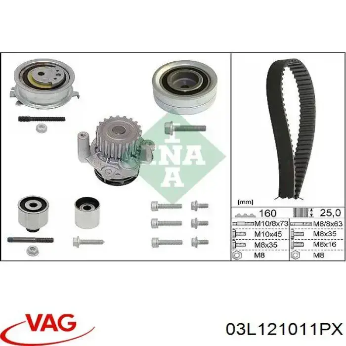 Pompa chłodząca wodna VAG 03L121011PX cena, od  
