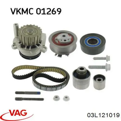 03L121019 VAG pompa chłodząca wodna