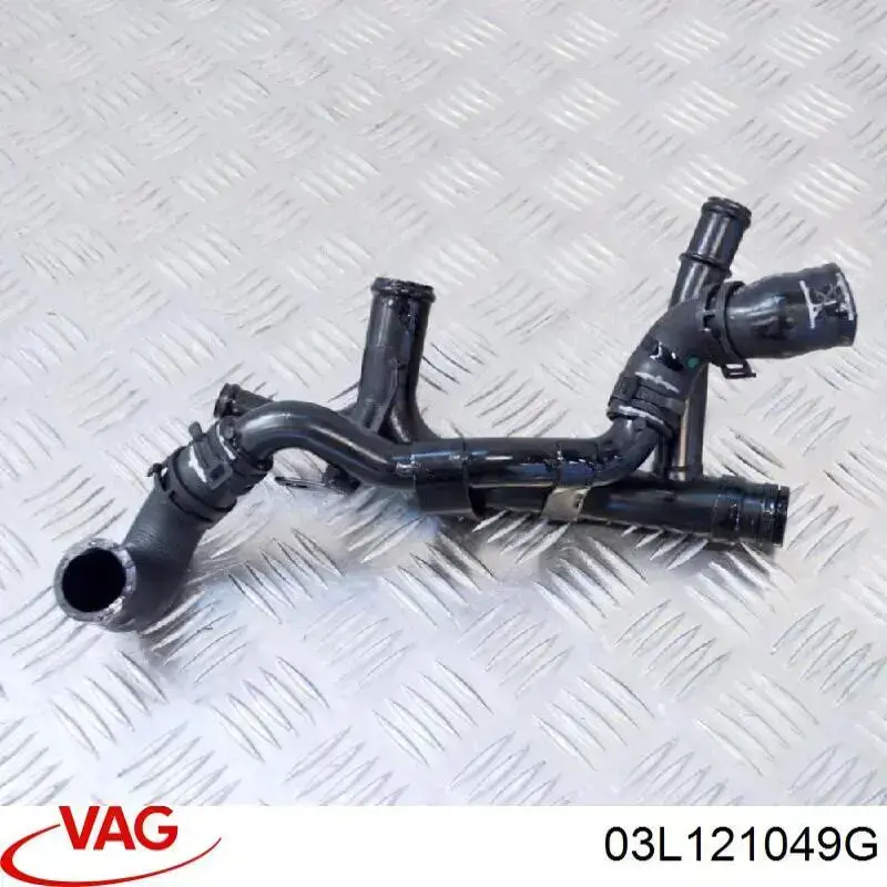 Przewód (króciec) układu chłodzenia 03L121049G VAG