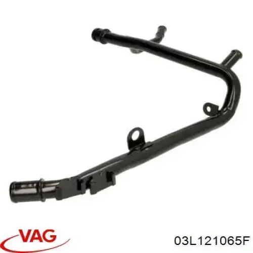 Przewód (króciec) układu chłodzenia VAG 03L121065F cena, od 34,35 USD