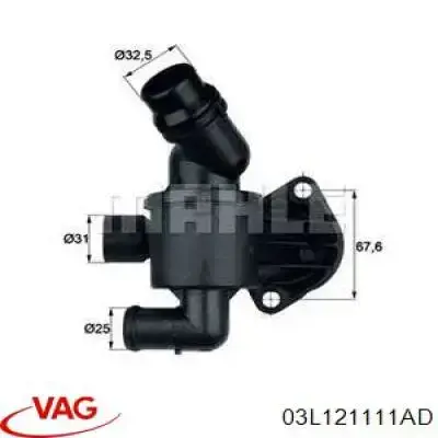 Obudowa termostatu 03L121111AD VAG