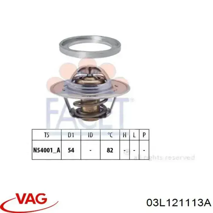 Termostat 03L121113A VAG